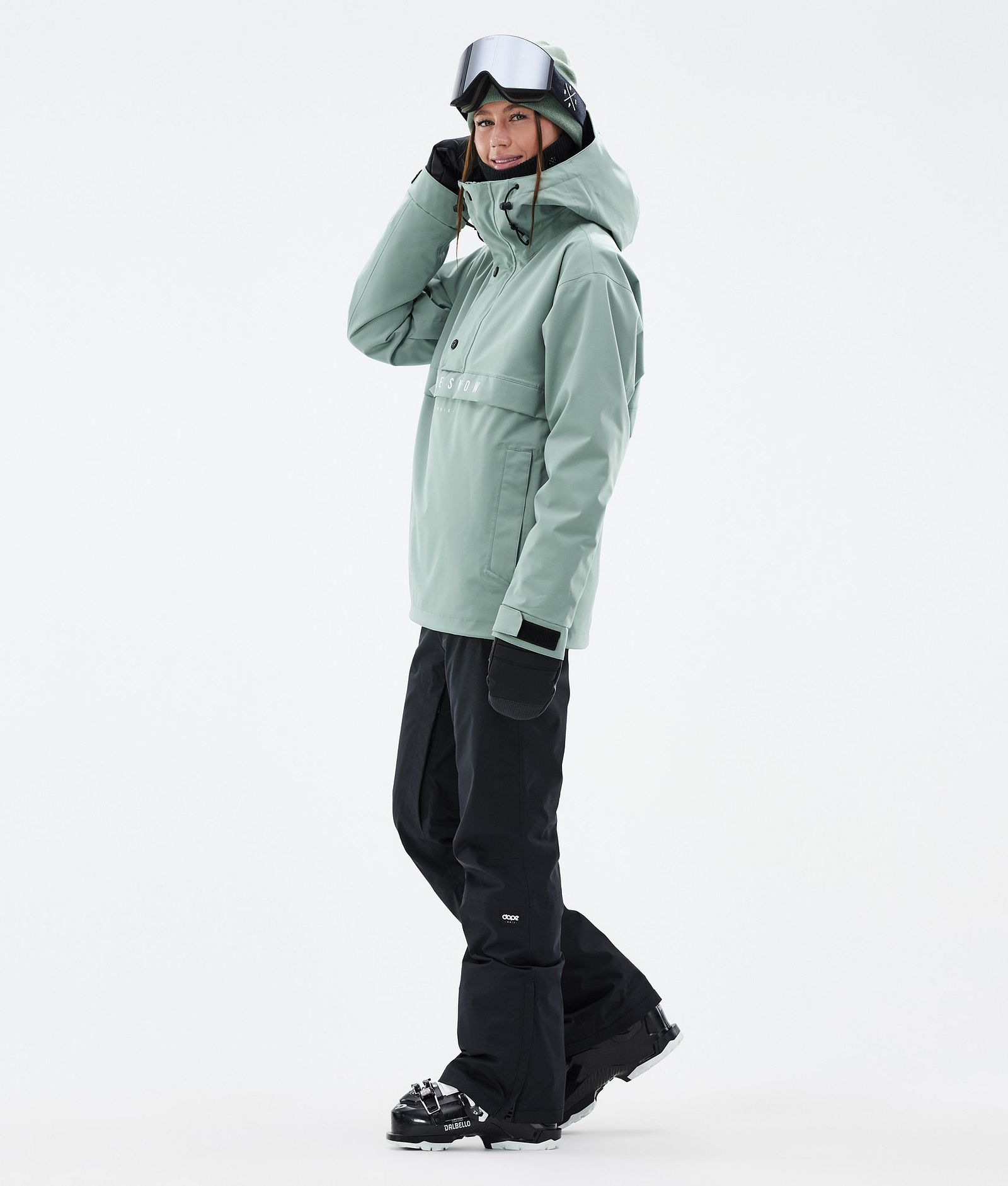 Legacy W Ski Jacket Women Faded Green, Image 3 of 8