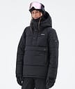 Puffer W Bunda na Snowboard Dámské Black