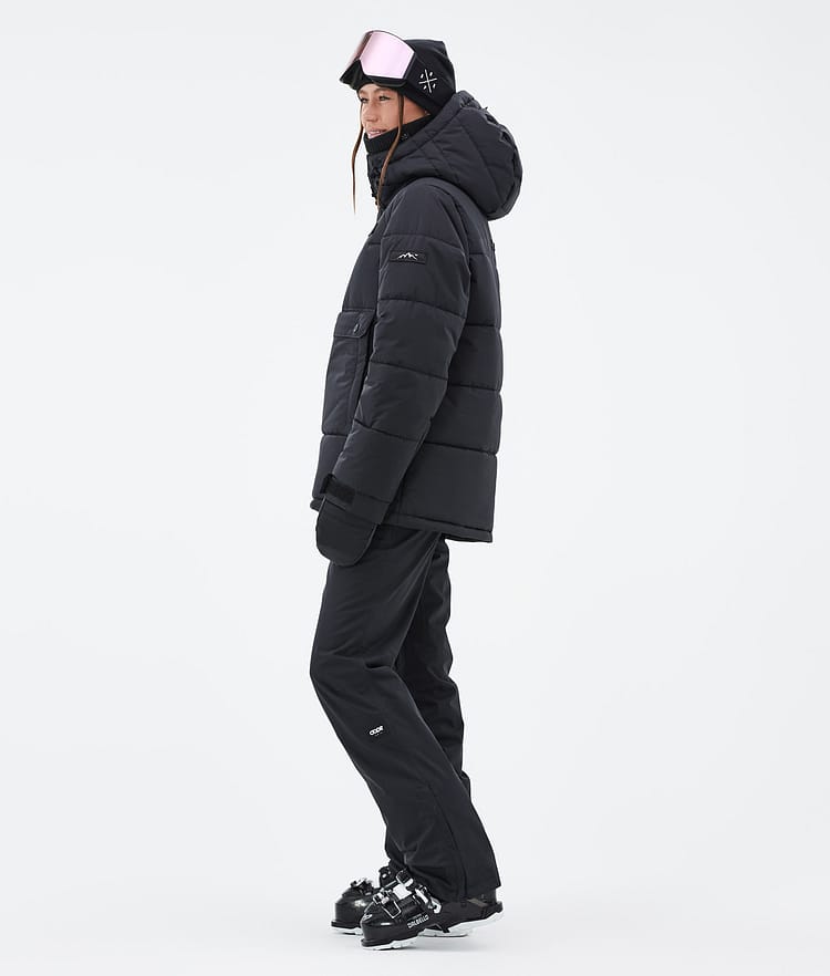 Puffer W Ski Jacket Women Black, Image 3 of 8