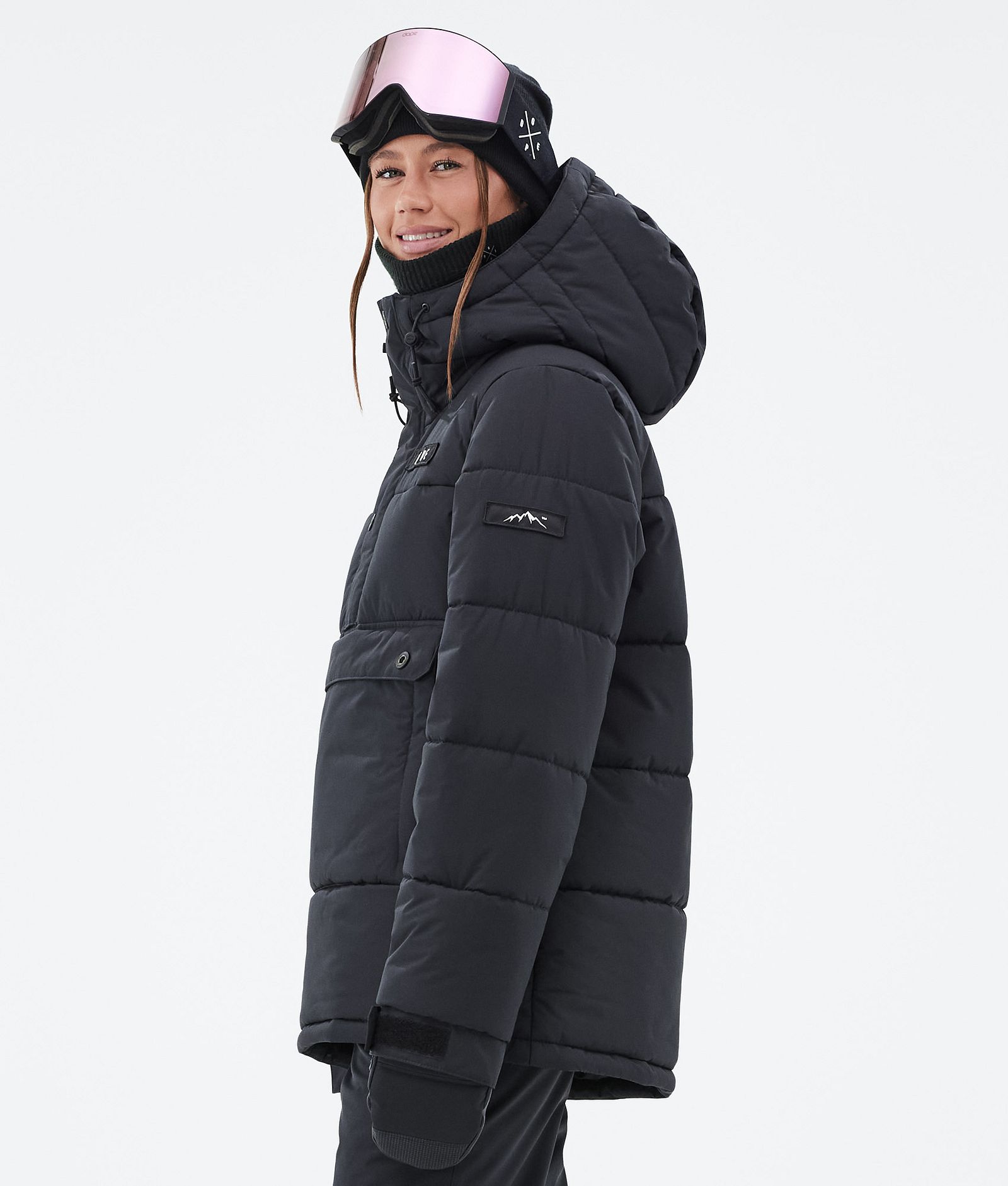 Puffer W Ski Jacket Women Black, Image 5 of 8