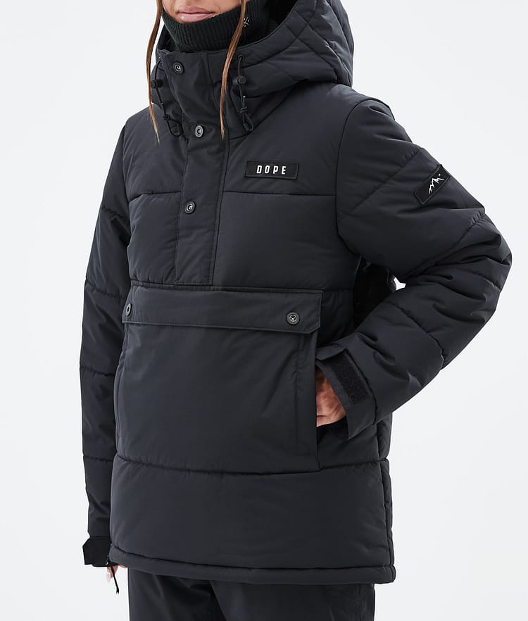 Puffer W Ski jas Dames Black, Afbeelding 7 van 8