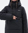 Puffer W Snowboardjakke Dame Black, Bilde 8 av 8