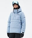 Puffer W Bunda na Snowboard Dámské Light Blue