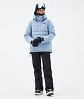 Puffer W Chaqueta Snowboard Mujer Light Blue, Imagen 2 de 8