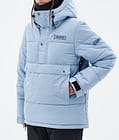 Puffer W Snowboardjakke Dame Light Blue, Billede 7 af 8