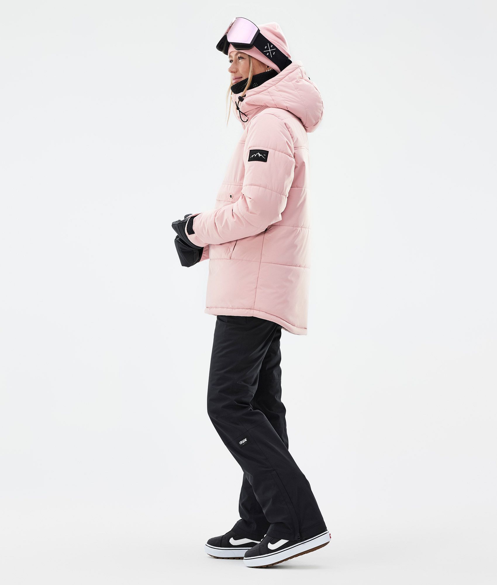 Light pink store snow jacket