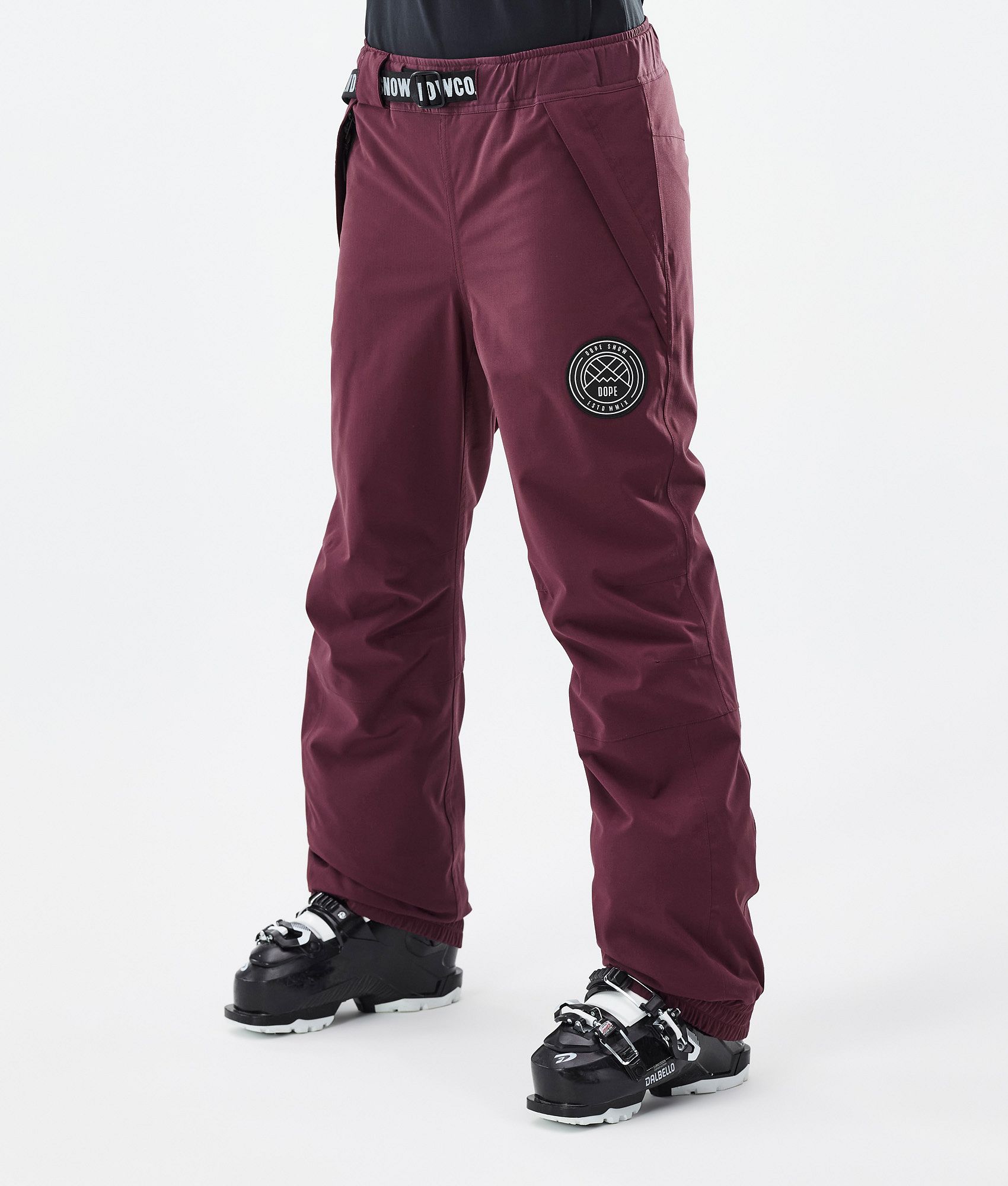 Burgundy sale snow pants