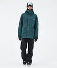 Adept Veste Snowboard Homme Bottle Green, Image 2 sur 9