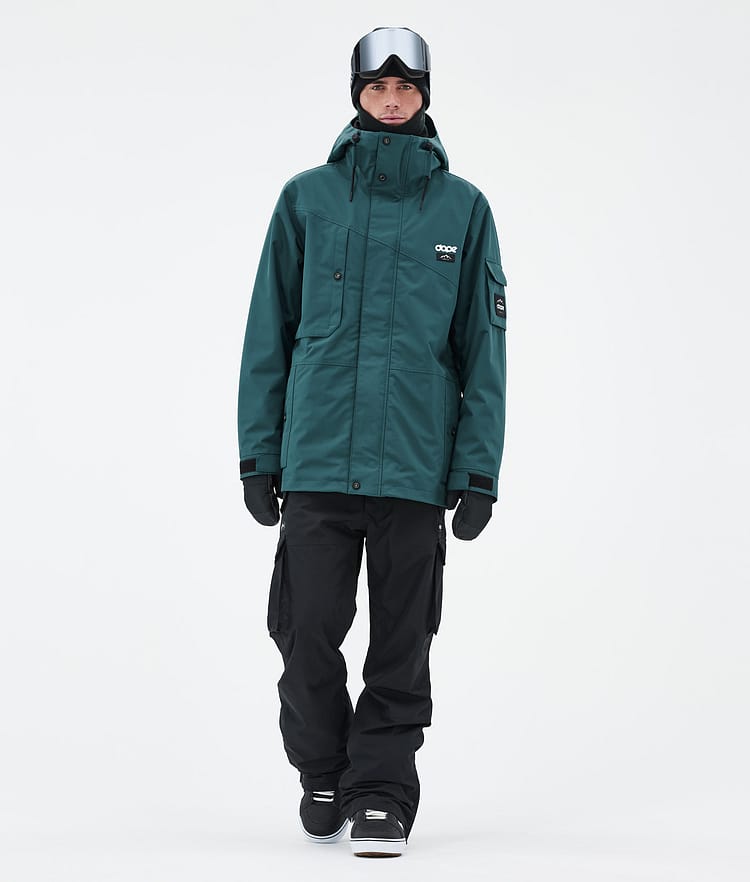 Adept Snowboardjakke Herre Bottle Green, Billede 2 af 9