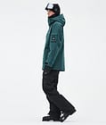 Adept Ski Jacket Men Bottle Green, Image 3 of 9