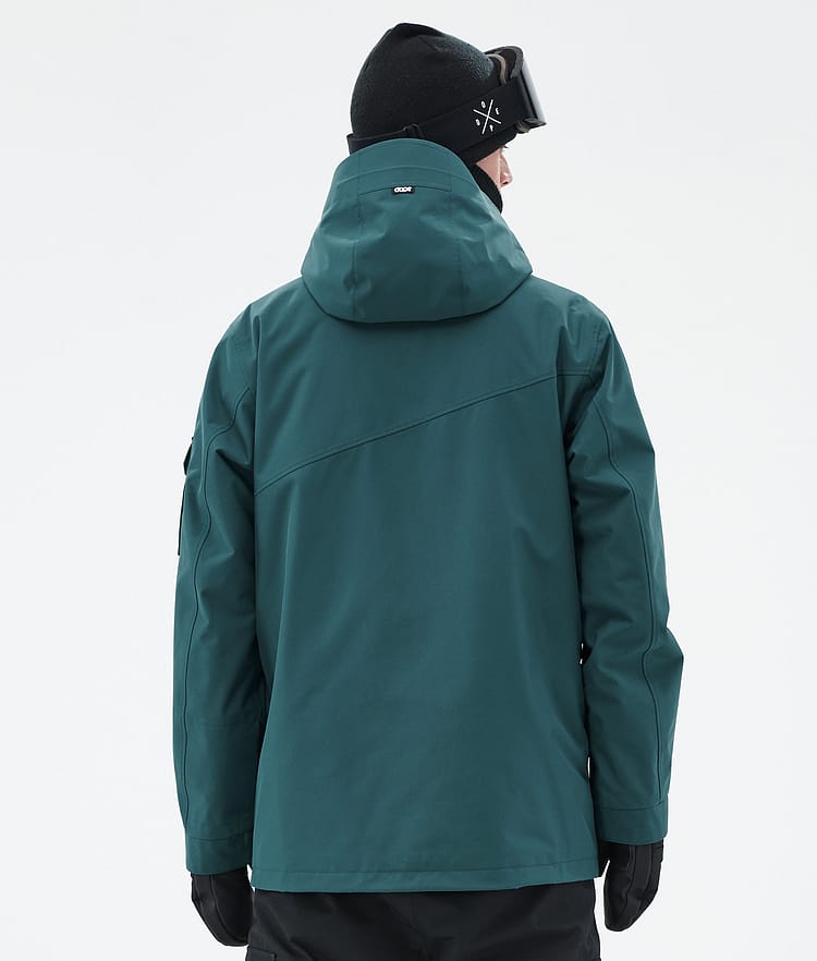 Adept Ski Jacket Men Bottle Green, Image 6 of 9