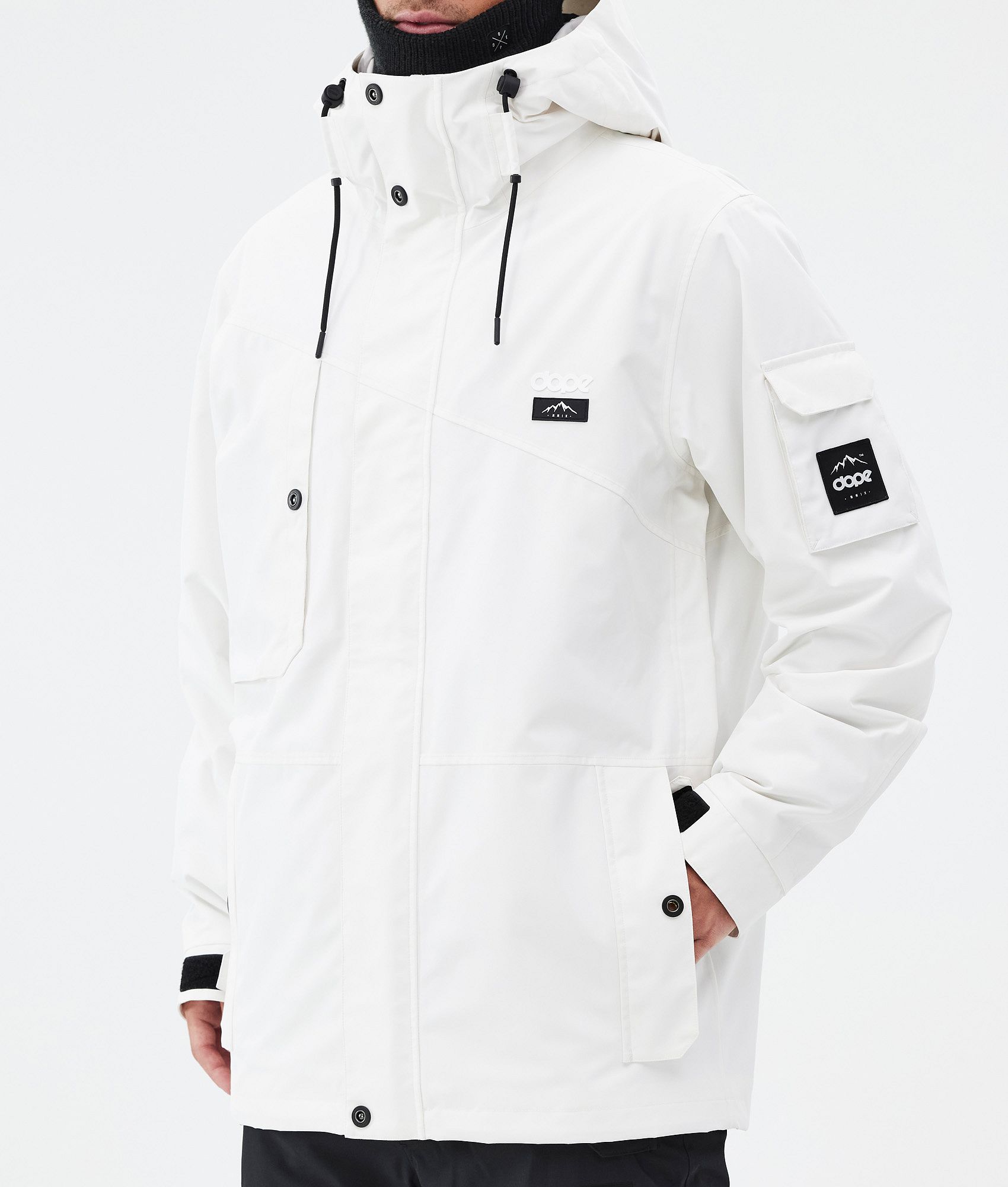 Dope Adept Snowboard Jacket Men Old White Dopesnow UK