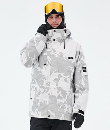 Adept Ski Jacket Men Grey Camo