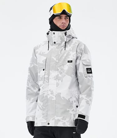 Adept Snowboard Jacket Men Grey Camo