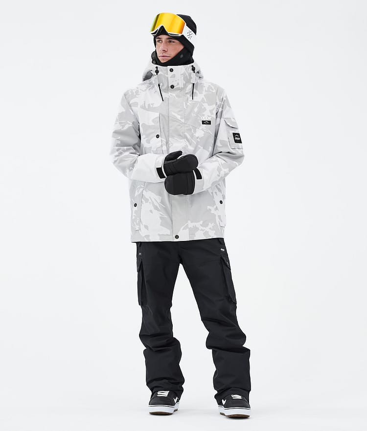 Adept Snowboardjacka Herr Grey Camo Renewed, Bild 2 av 9