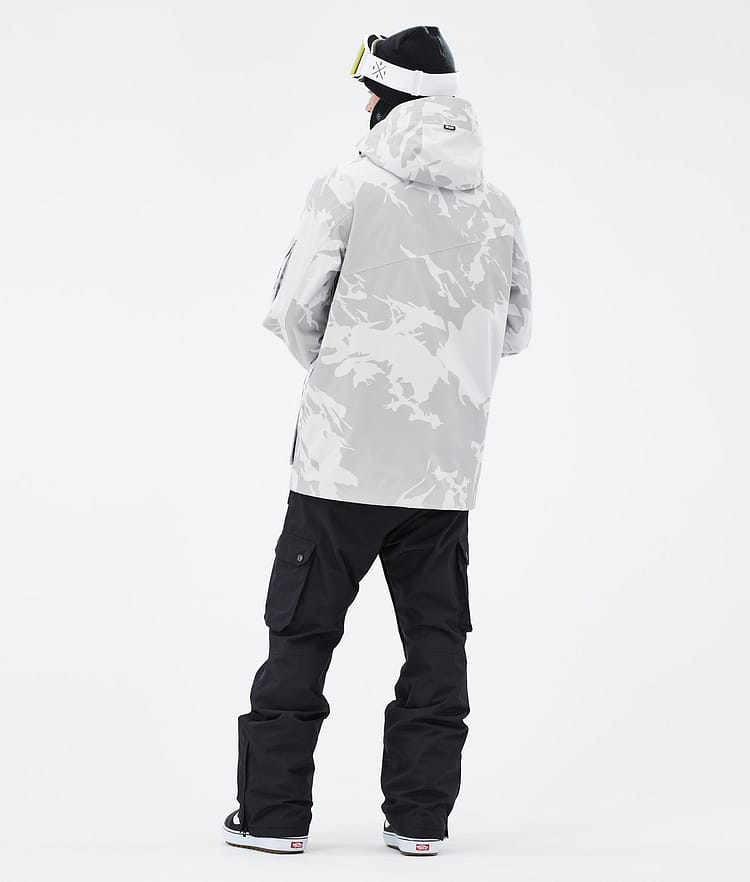 Adept Snowboardjakke Herre Grey Camo Renewed, Bilde 4 av 9