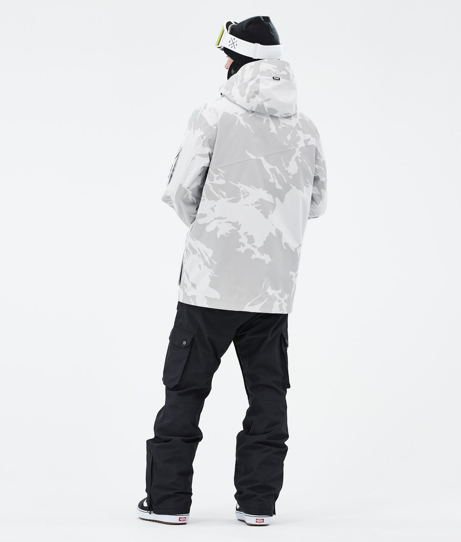 Adept Snowboard Jacket Men Grey Camo, Image 4 of 9