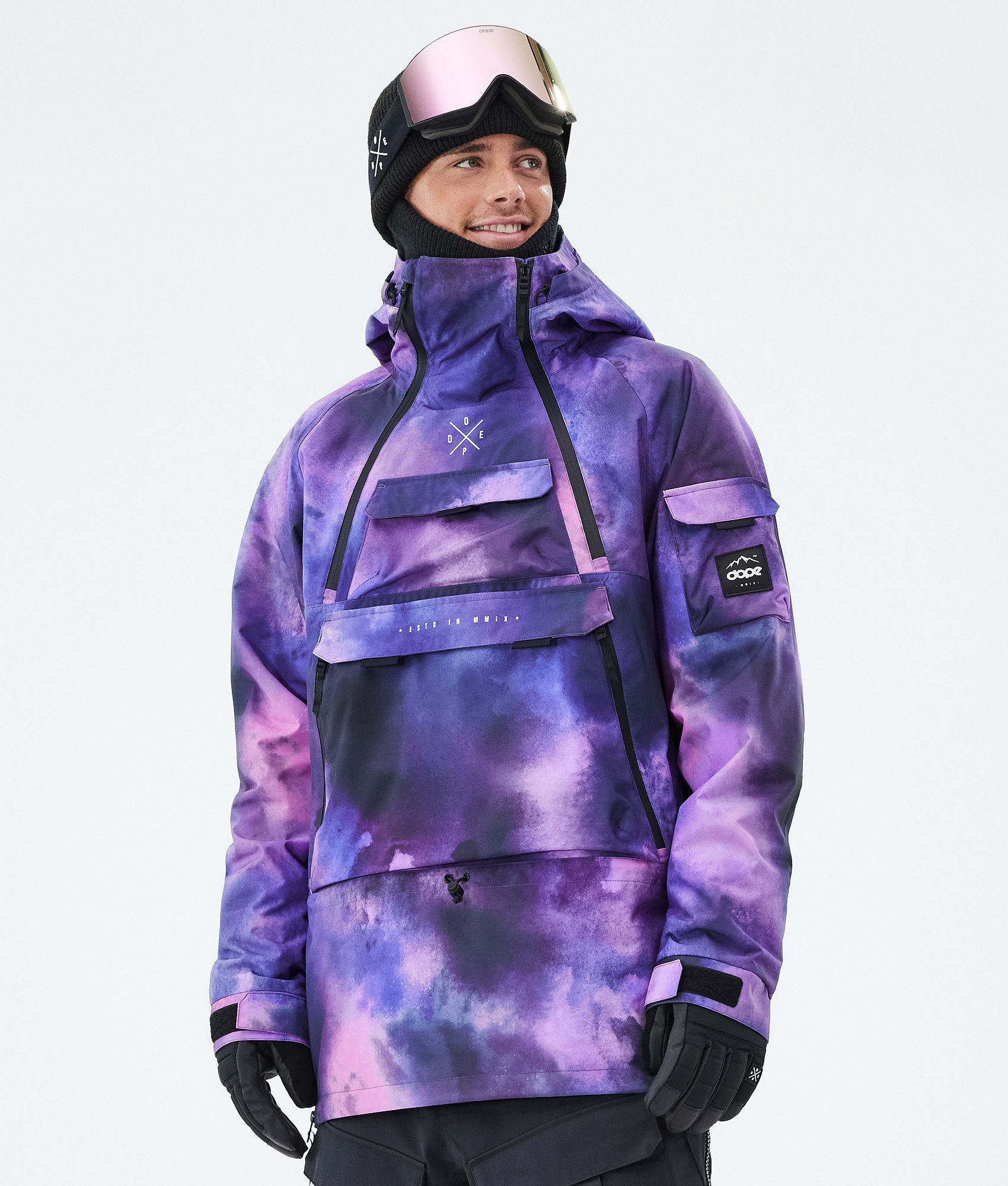 Men's snowboard pullover online jackets