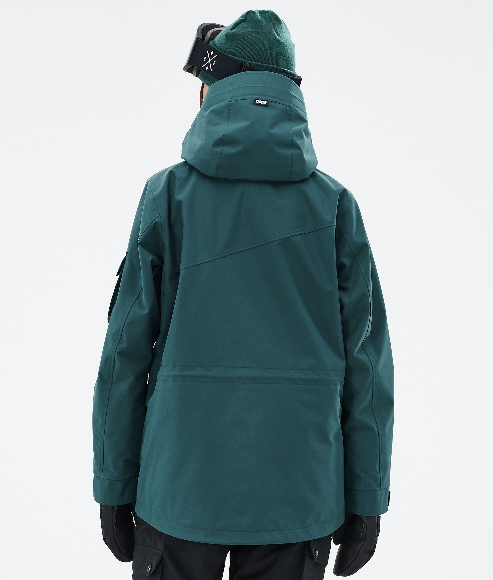 Adept W Snowboardjakke Dame Bottle Green Renewed, Bilde 6 av 9