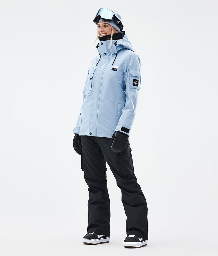 Adept W Snowboard Jacket Women Light Blue, Image 3 of 9