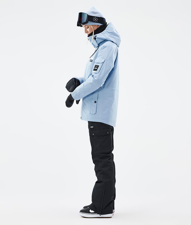 Adept W Snowboard Jacket Women Light Blue, Image 4 of 9