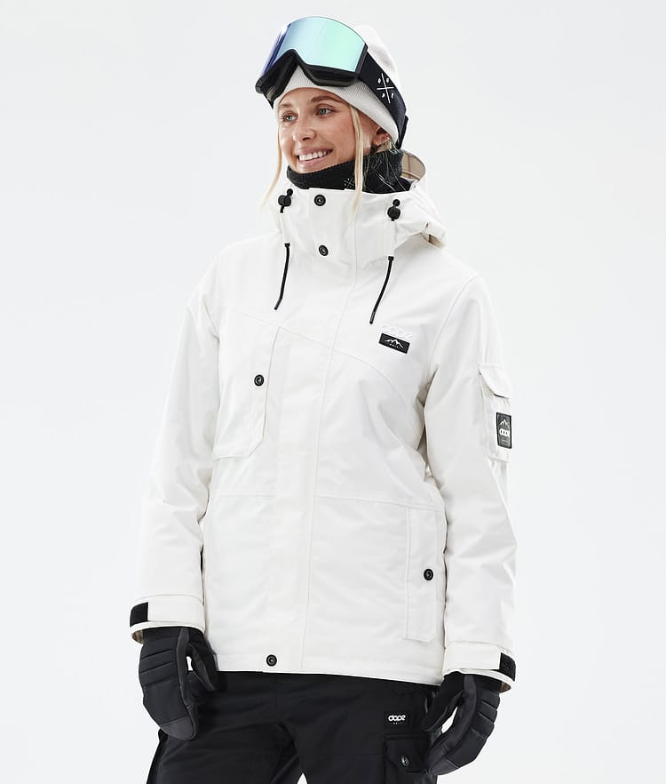 Adept W Snowboard Jacket Women Old White, Image 1 of 9