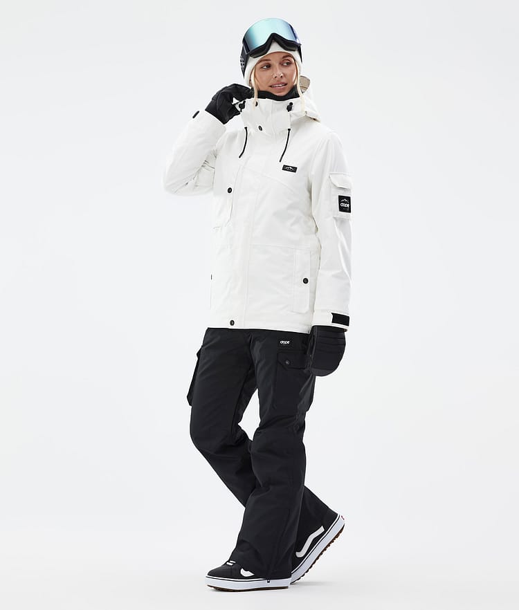 Adept W Snowboard Jacket Women Old White, Image 3 of 9