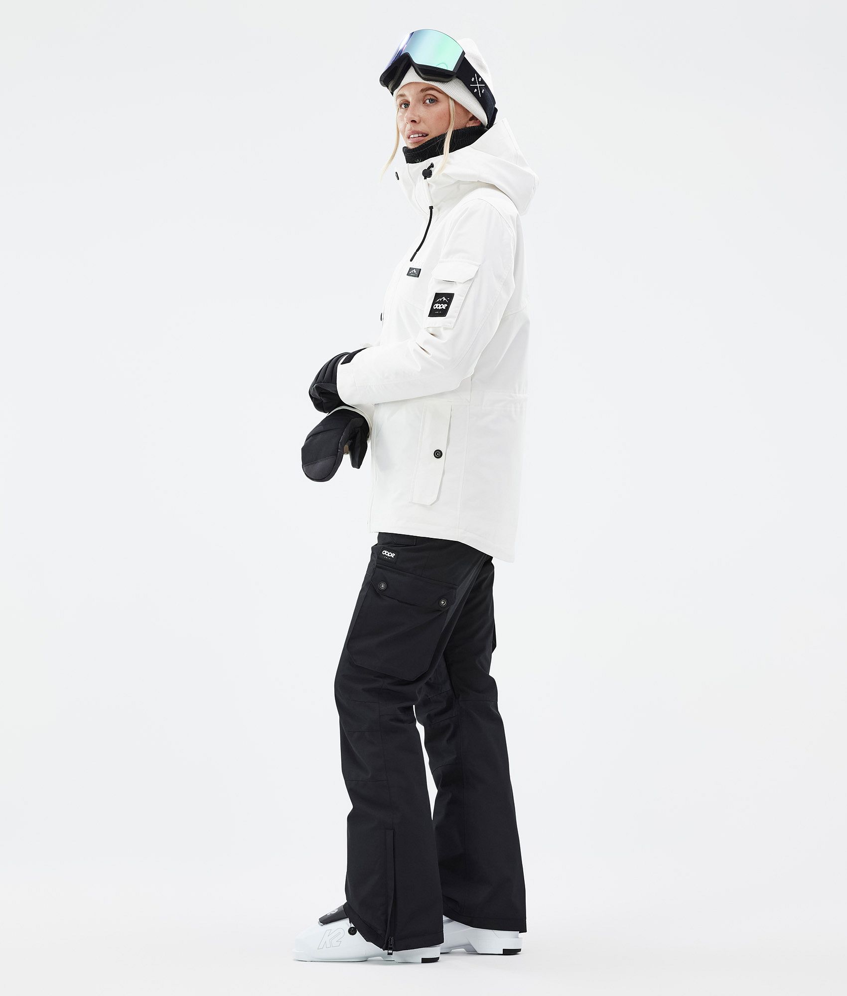 White ski sale coat womens