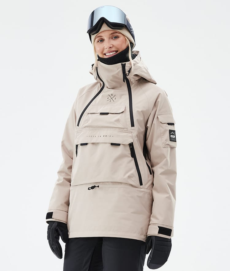 Akin W Snowboard Jacket Women Sand, Image 1 of 8