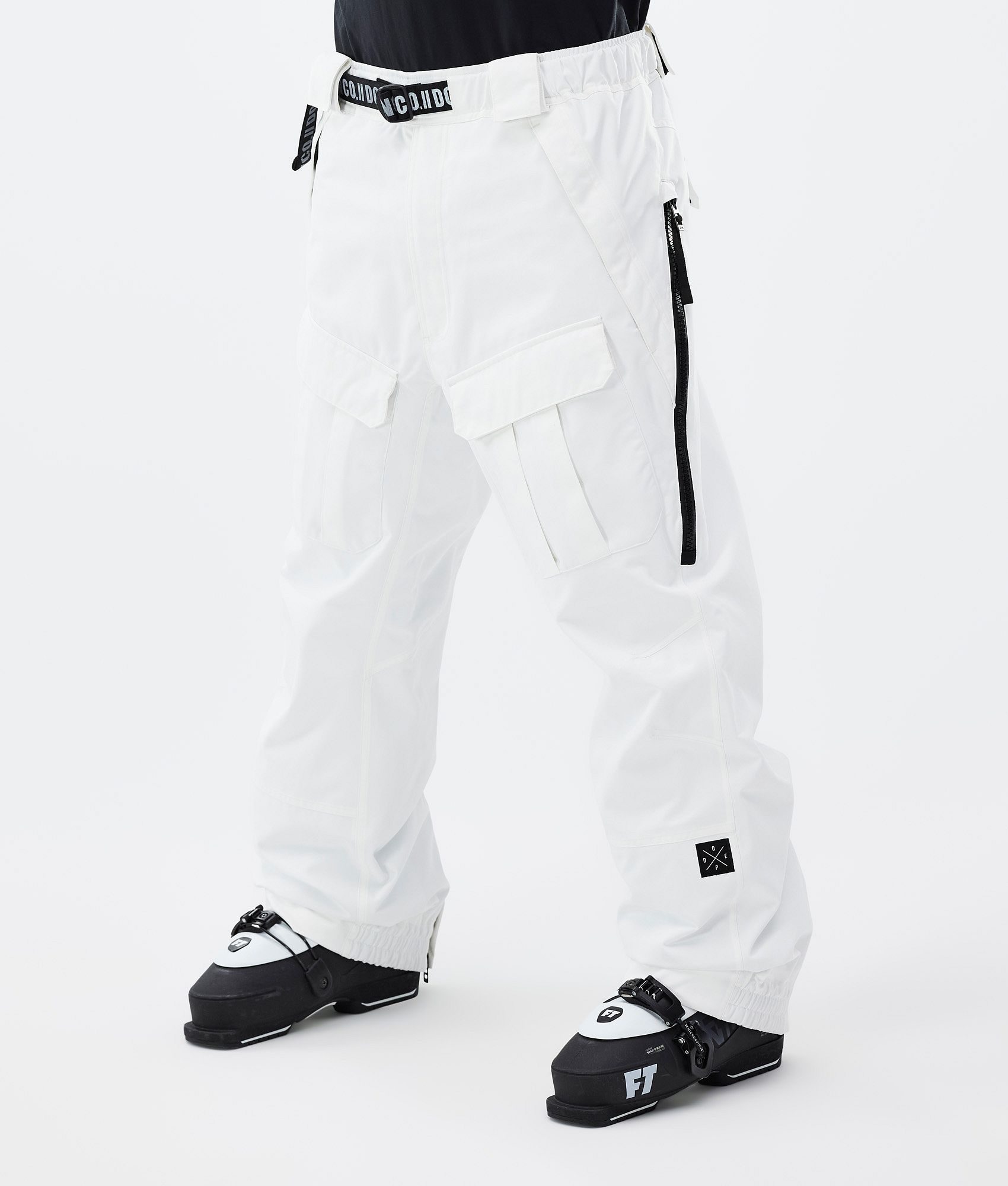 White mens ski on sale pants