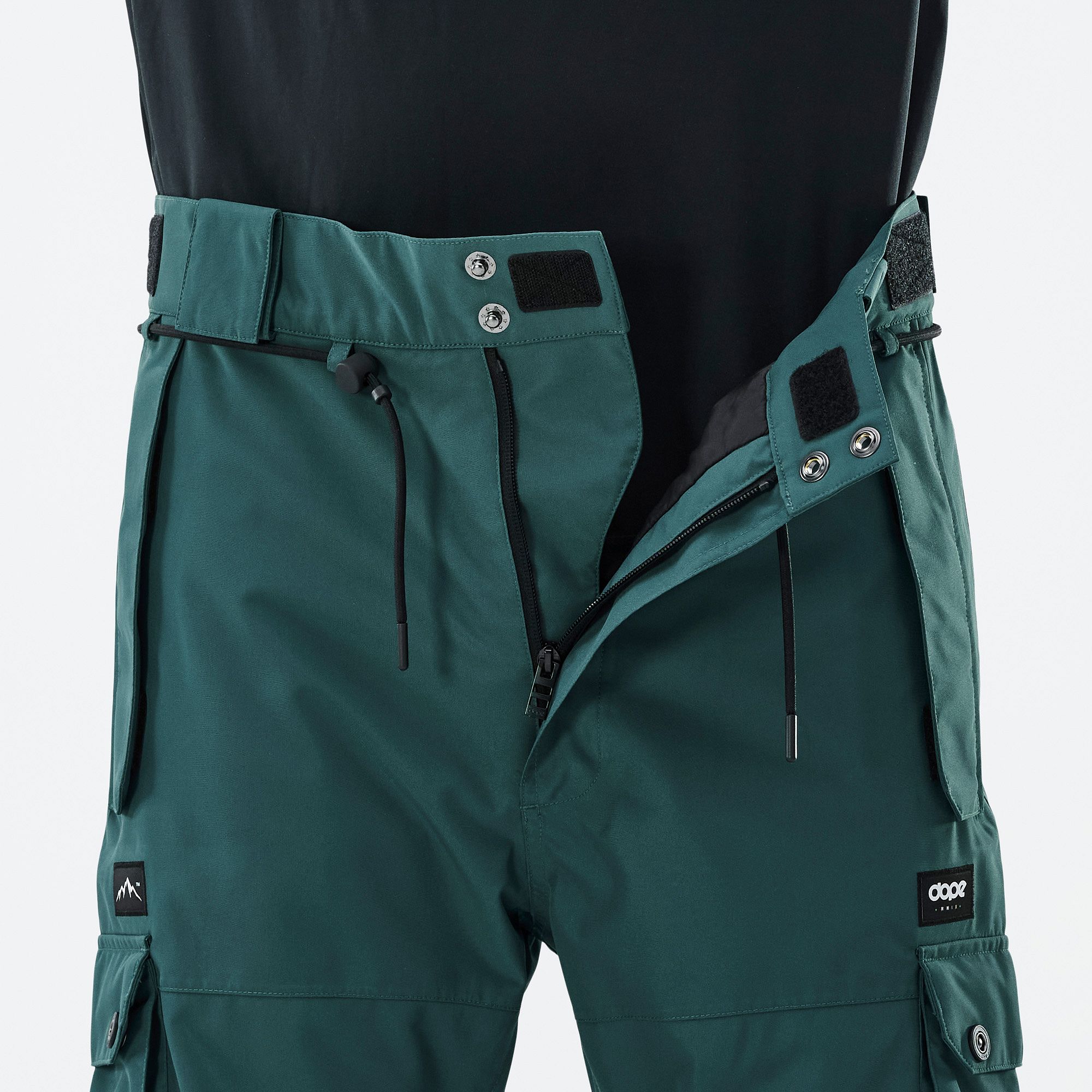 Dope Iconic Ski Pants Men Bottle Green | Dopesnow.com