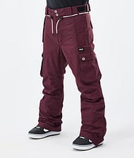 Dope 2X-UP Knitted Pasamontañas Hombre Burgundy - Color Burdeos