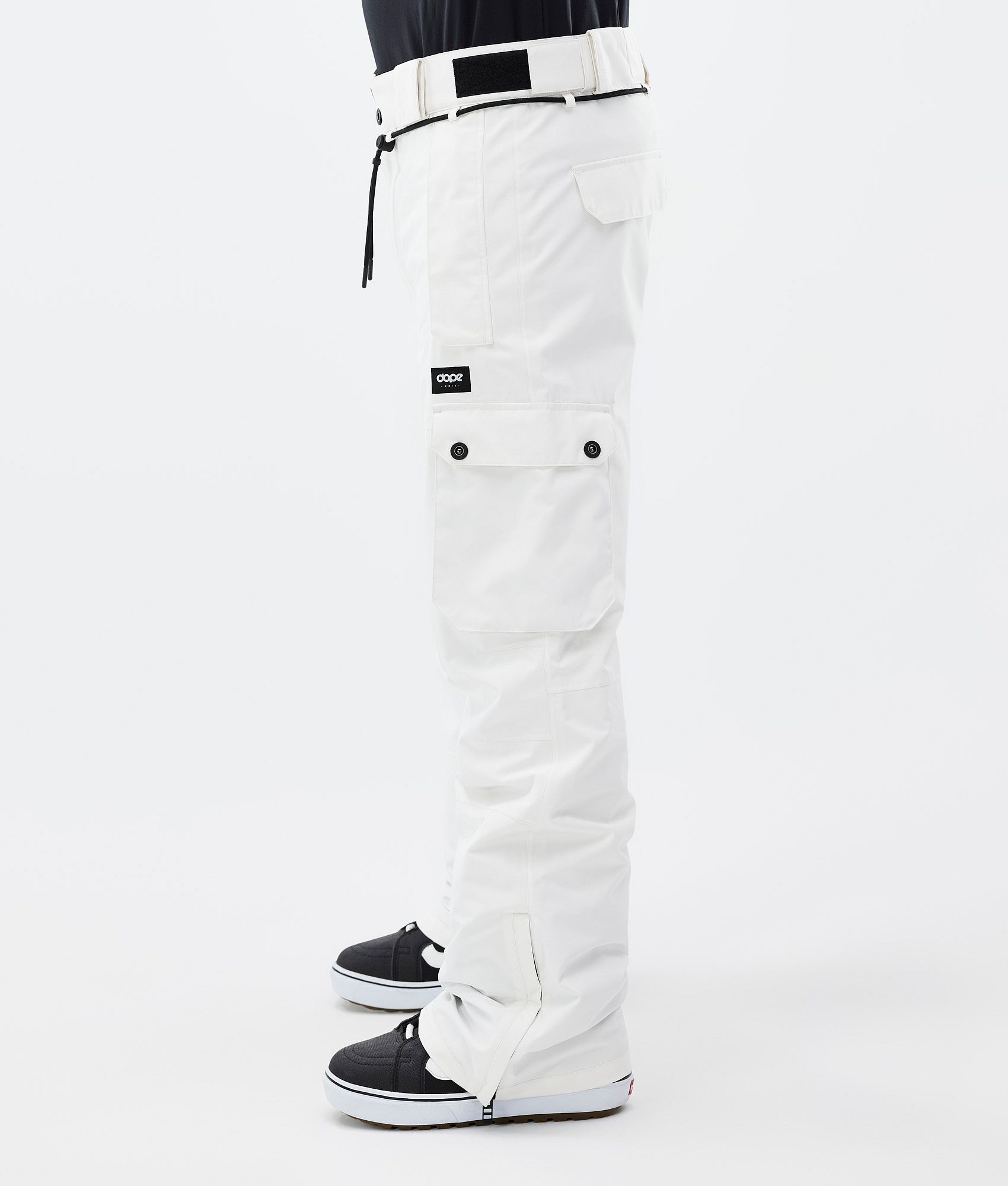 Dope Iconic Pantalon de Snowboard Homme Old White Blanc