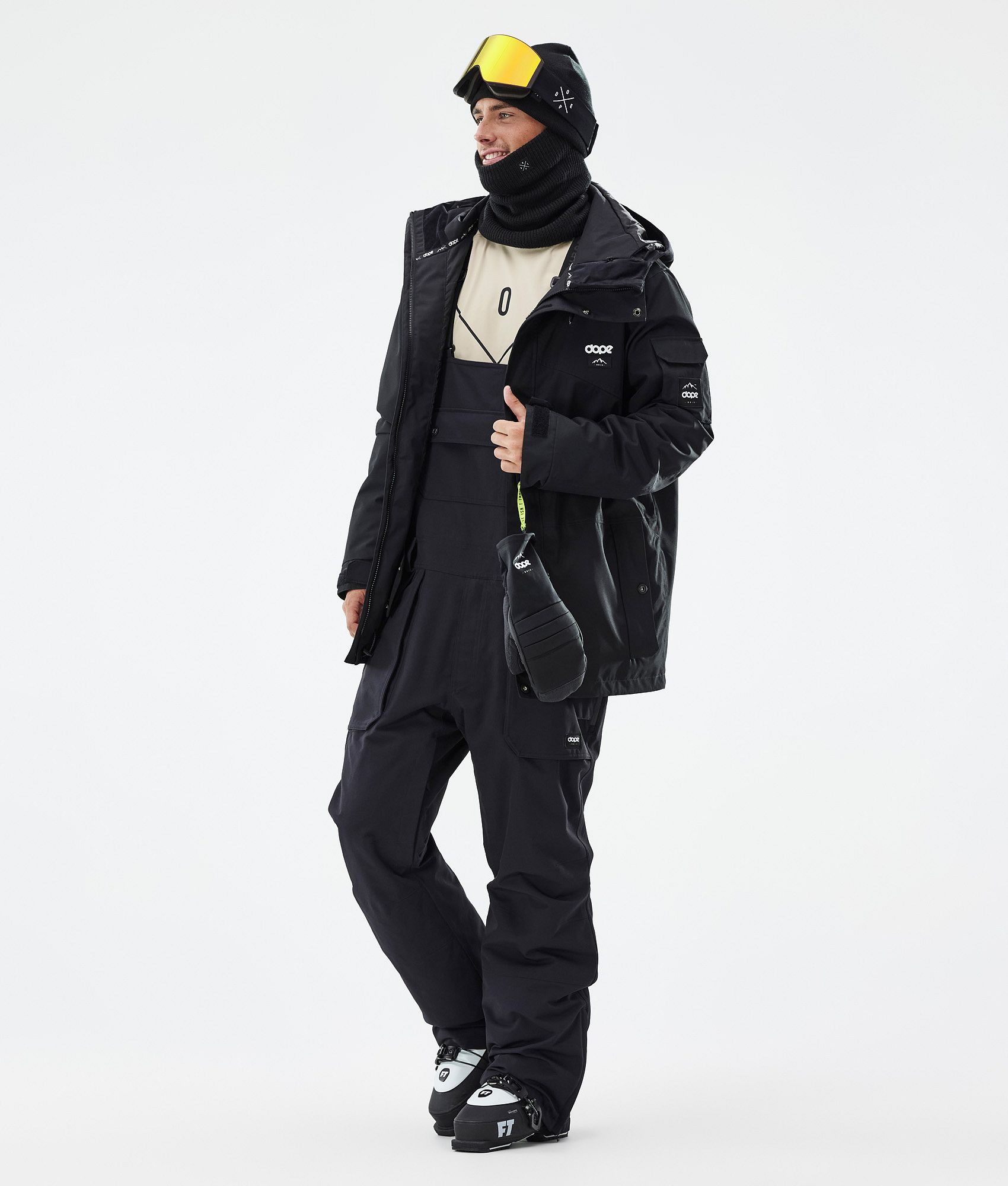 Dope Notorious B.I.B Ski Pants Men Black | Dopesnow.com