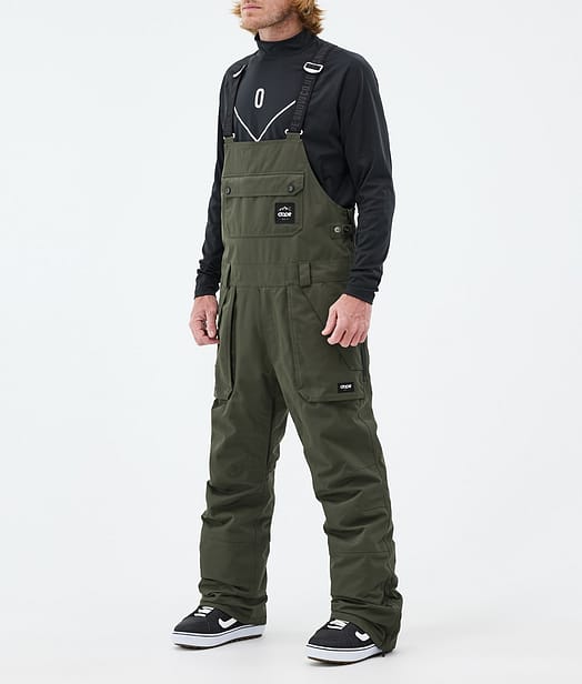 Dope Notorious B.I.B Pantalones Snowboard Hombre Olive Green