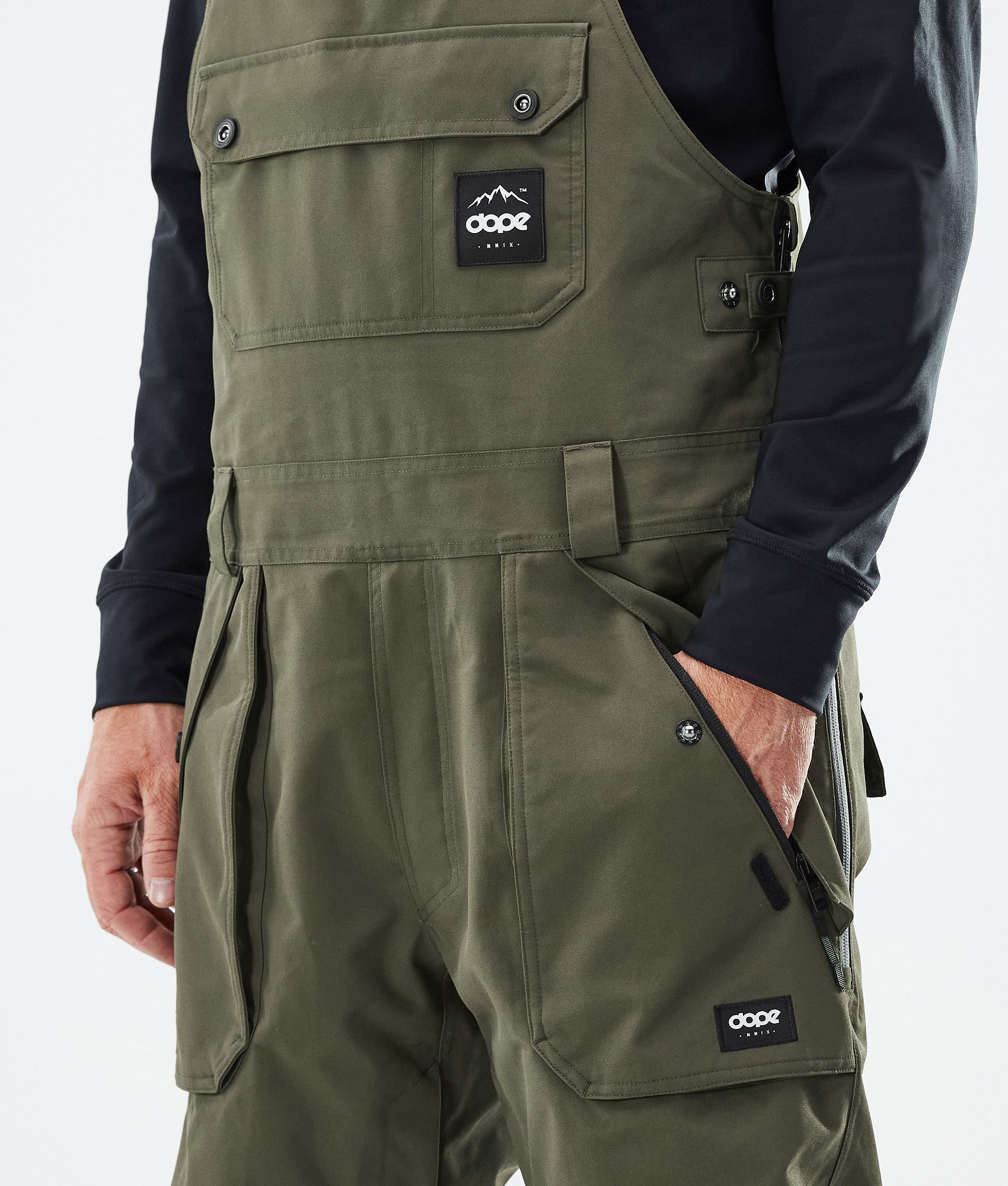 Dope Notorious B.I.B Snowboard Pants Men Olive Green | Dopesnow.com