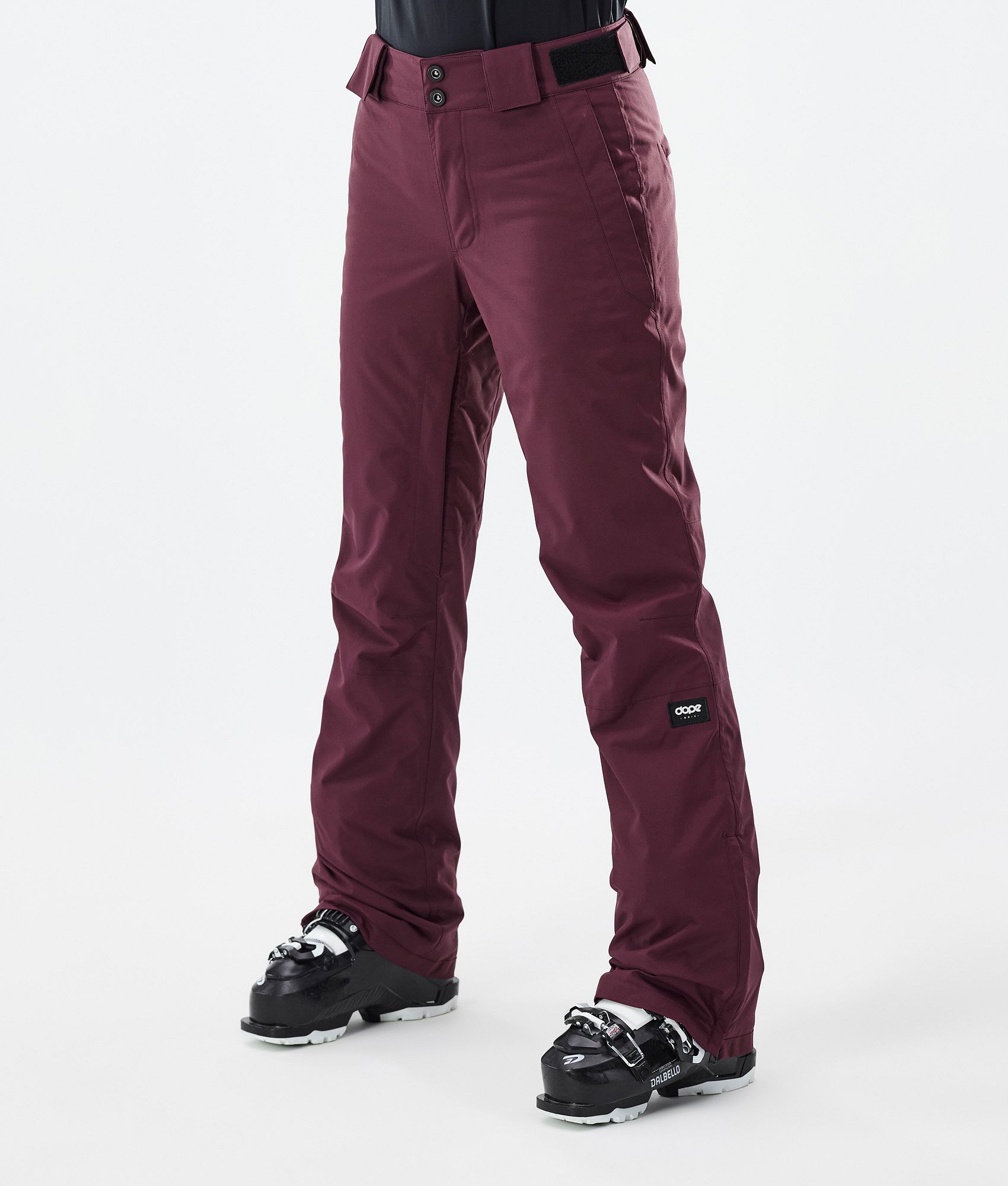 Dope Con W Ski Pants Women Burgundy Dopesnow