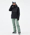 Con W Snowboard Pants Women Faded Green, Image 2 of 6