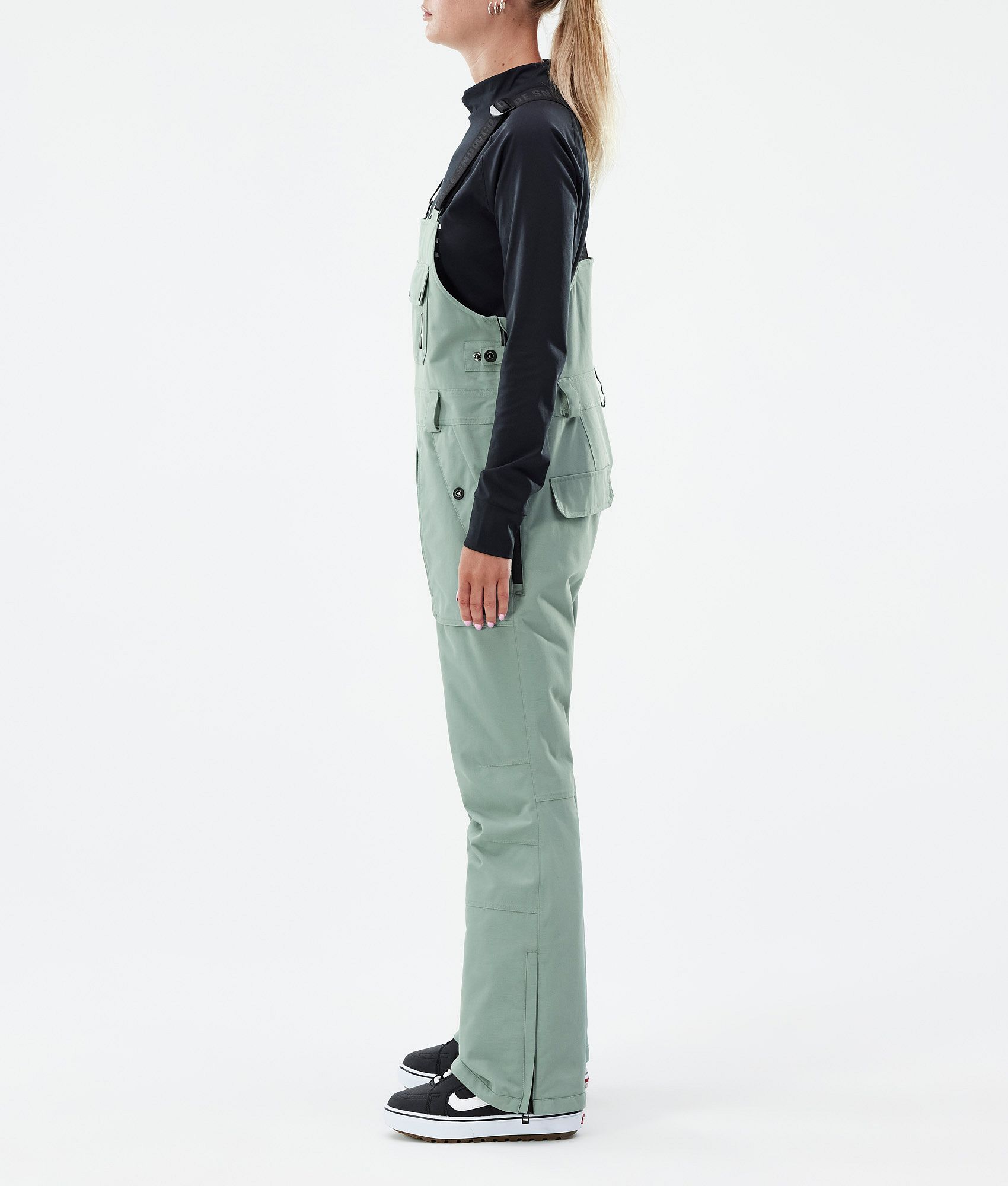 Dope Notorious B.I.B W Snowboard Pants Women Faded Green | Dopesnow.com