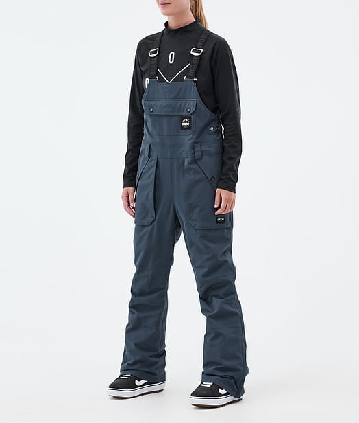 Dope Notorious B.I.B W Pantalones Snowboard Mujer Metal Blue