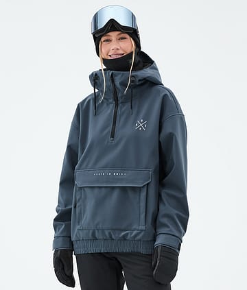 Dope Snow Cyclone W Snowboard Jacket Women Metal Blue
