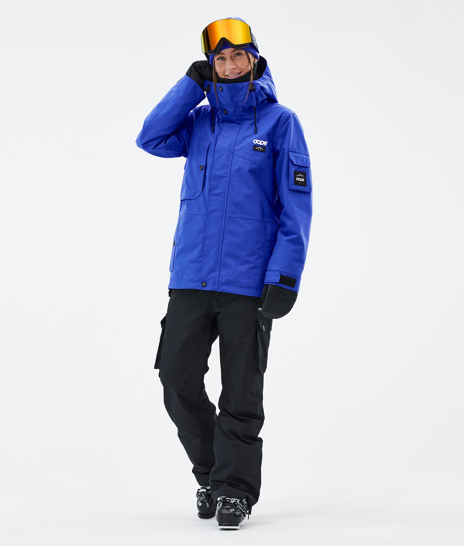 Adept W Veste de Ski Femme Cobalt Blue, Image 2 sur 9