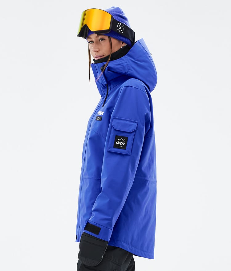 Adept W Snowboardjacka Dam Cobalt Blue Renewed, Bild 5 av 9