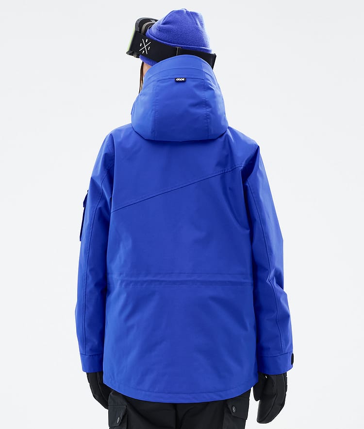 Adept W Snowboardjacka Dam Cobalt Blue Renewed, Bild 6 av 9