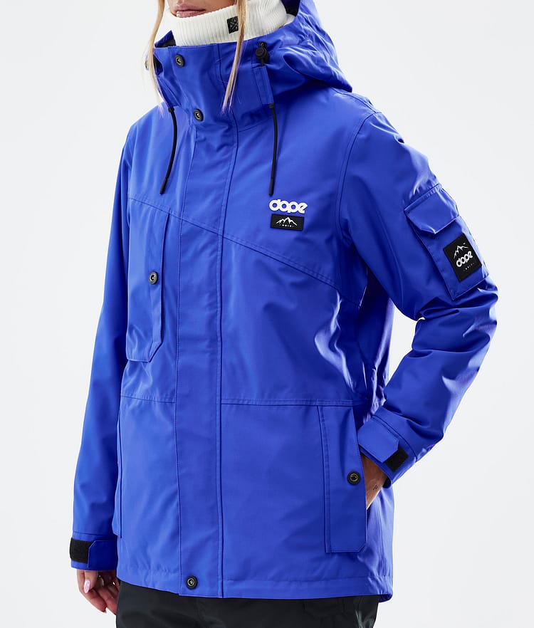 Adept W Snowboard Jacket Women Cobalt Blue, Image 8 of 9