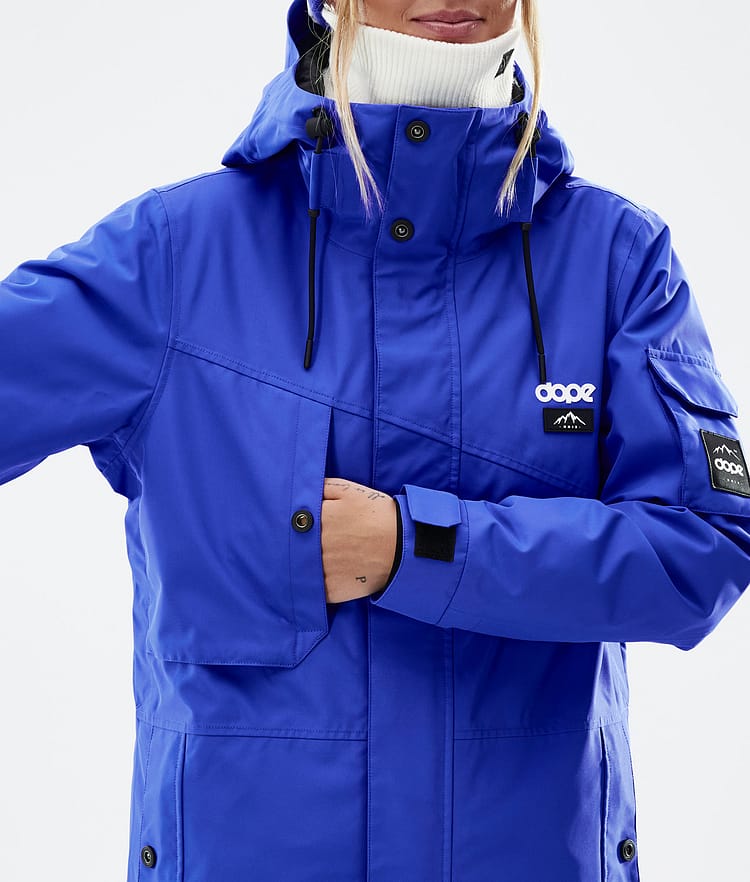 Adept W Snowboard Jacket Women Cobalt Blue, Image 9 of 9