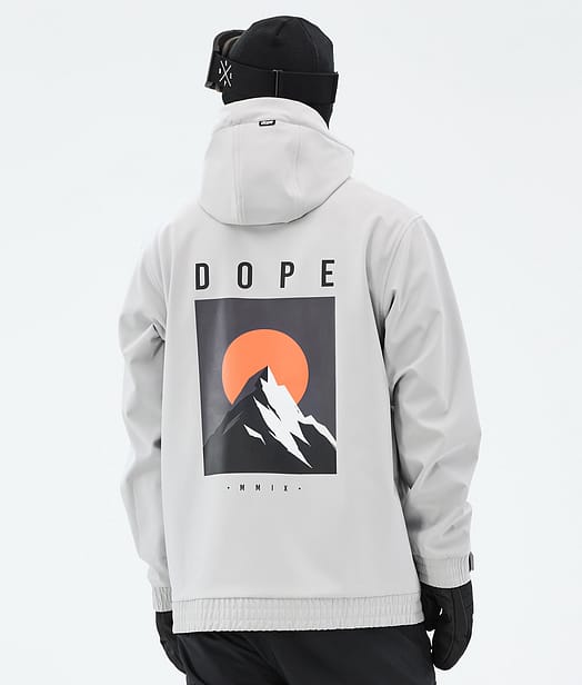 Yeti Bunda na Snowboard Pánské Aphex Light Grey