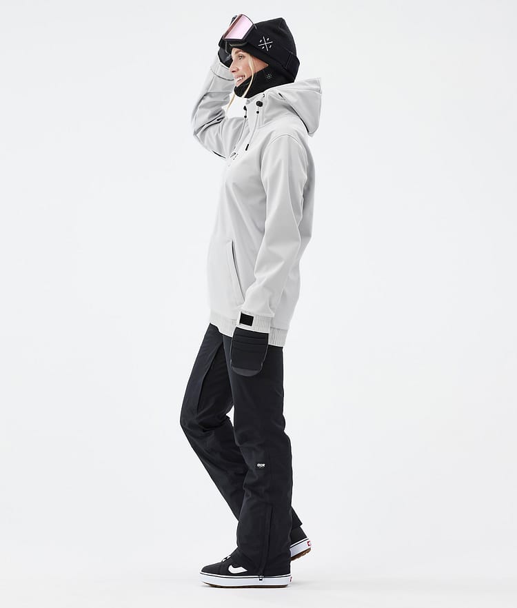 Yeti W Snowboard Jacket Women Aphex Light Grey, Image 5 of 7