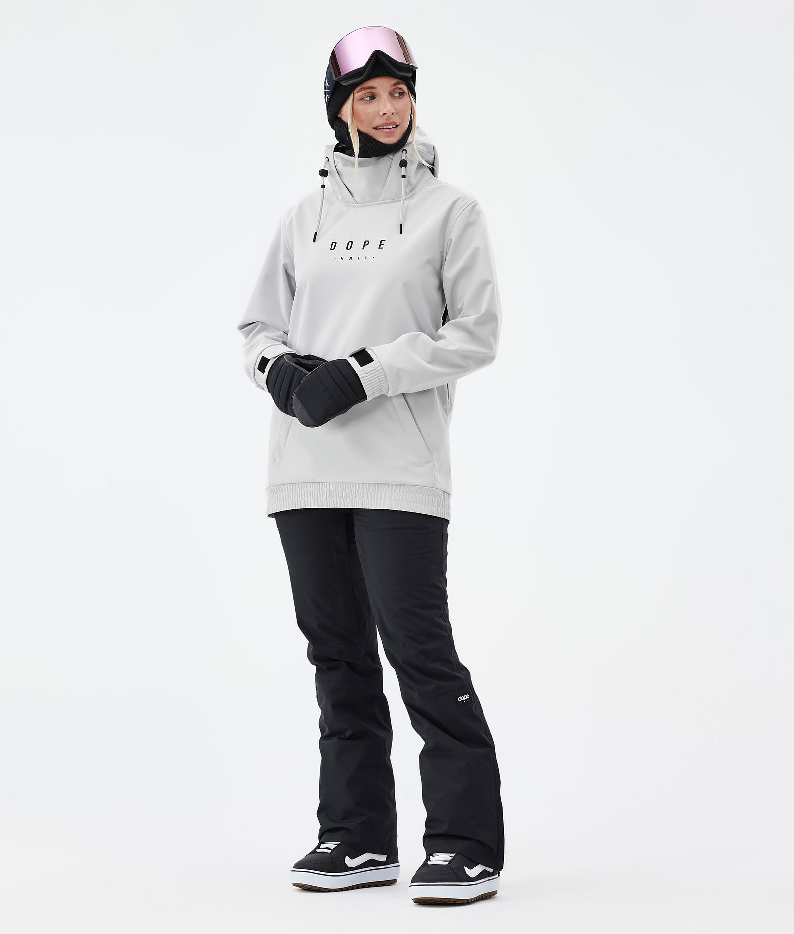 Yeti W Snowboard Jacket Women Aphex Light Grey