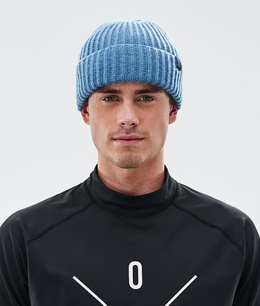 Chunky Czapka Beanie Blue Steel